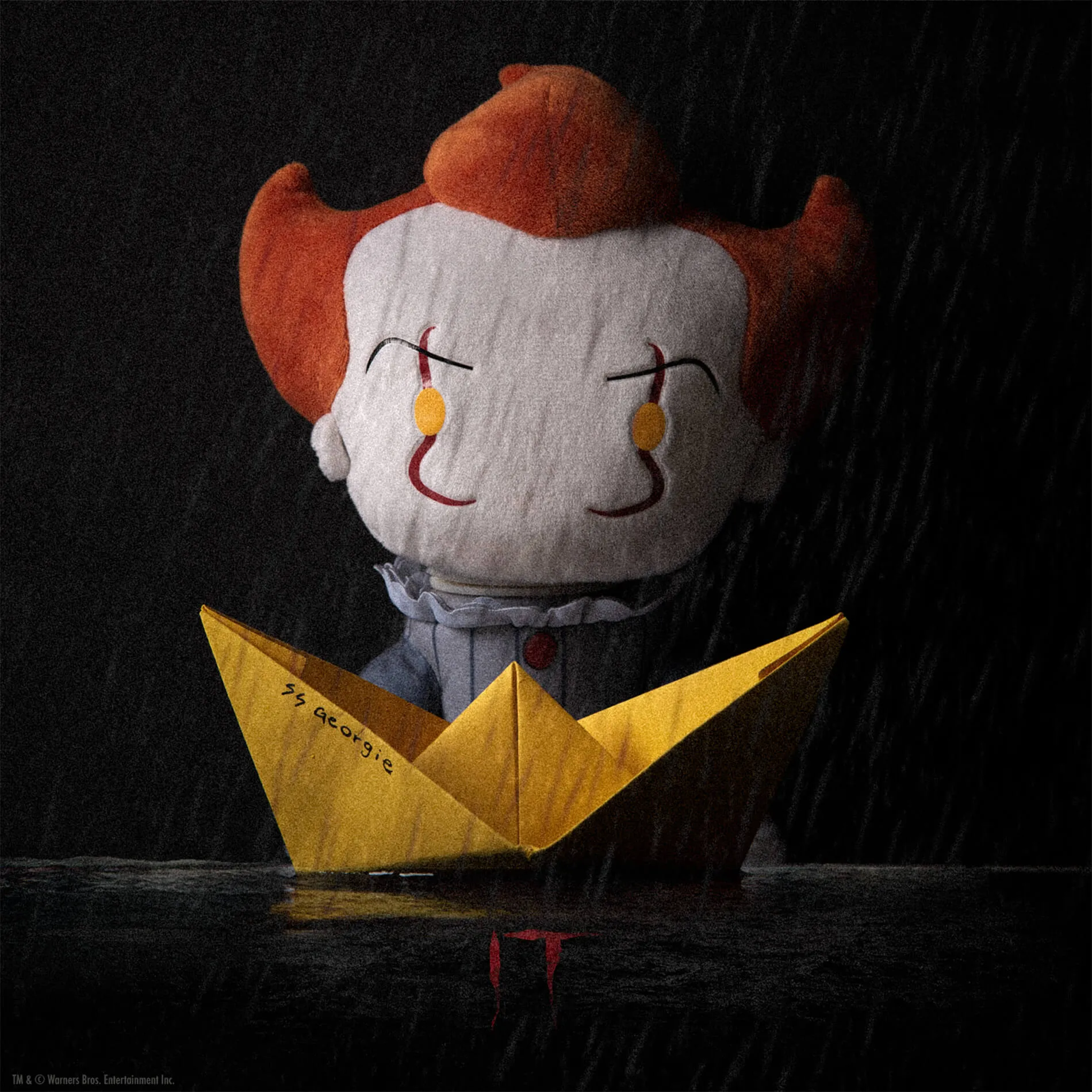 12" Creepy Pennywise Plush Toy