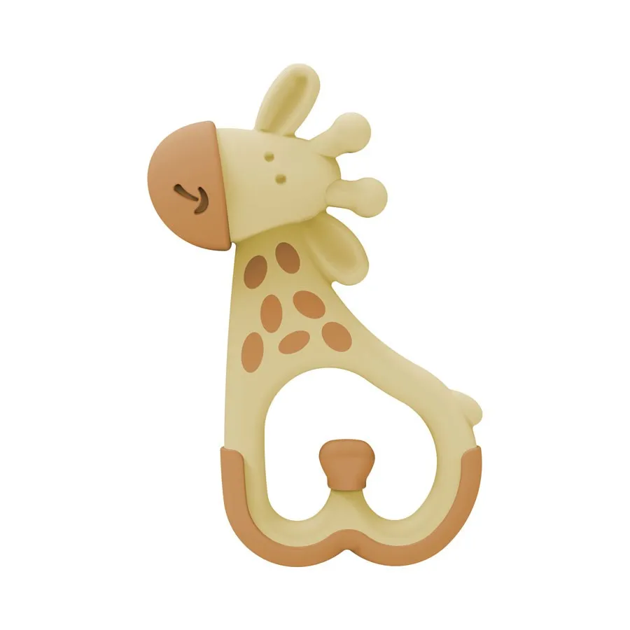 [2 Pack] Dr Brown's Massaging 'Ridgees' Teether (Giraffe)