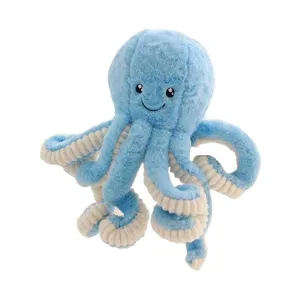 23.6in Octopus Plush Toy, Blue