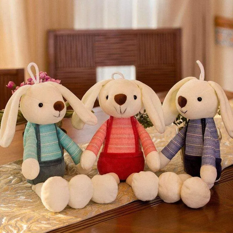 40cm Kawaii Bunny Plush Rabbit Baby Toys Cute Soft Cloth Stuffed Animals Rabbit Home Decor For Children Baby Appease Toys Gift