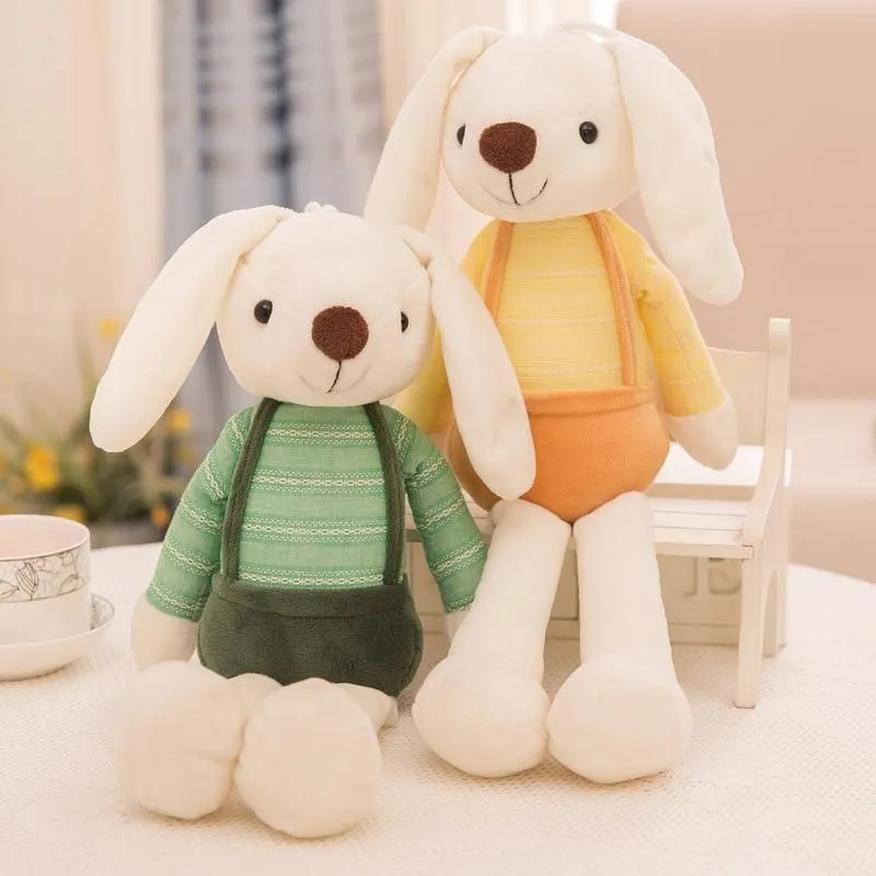 40cm Kawaii Bunny Plush Rabbit Baby Toys Cute Soft Cloth Stuffed Animals Rabbit Home Decor For Children Baby Appease Toys Gift