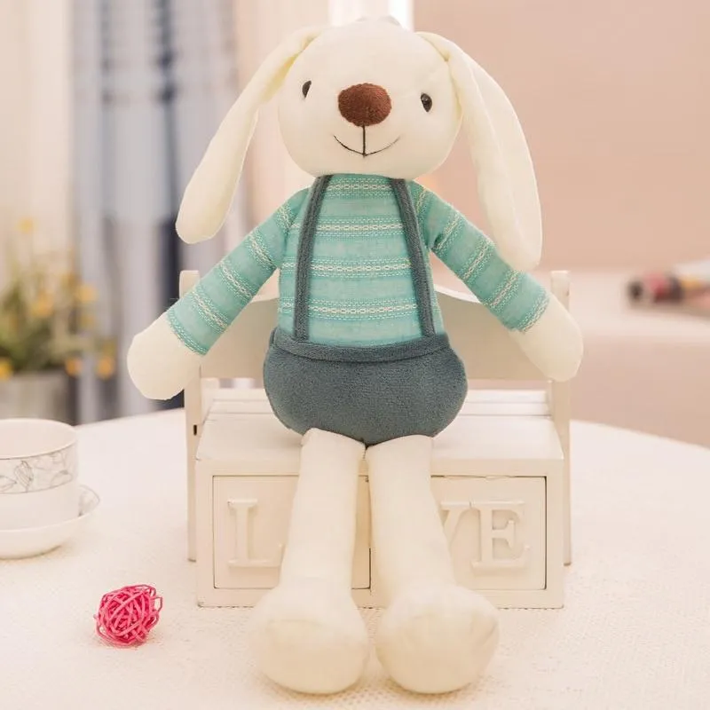 40cm Kawaii Bunny Plush Rabbit Baby Toys Cute Soft Cloth Stuffed Animals Rabbit Home Decor For Children Baby Appease Toys Gift