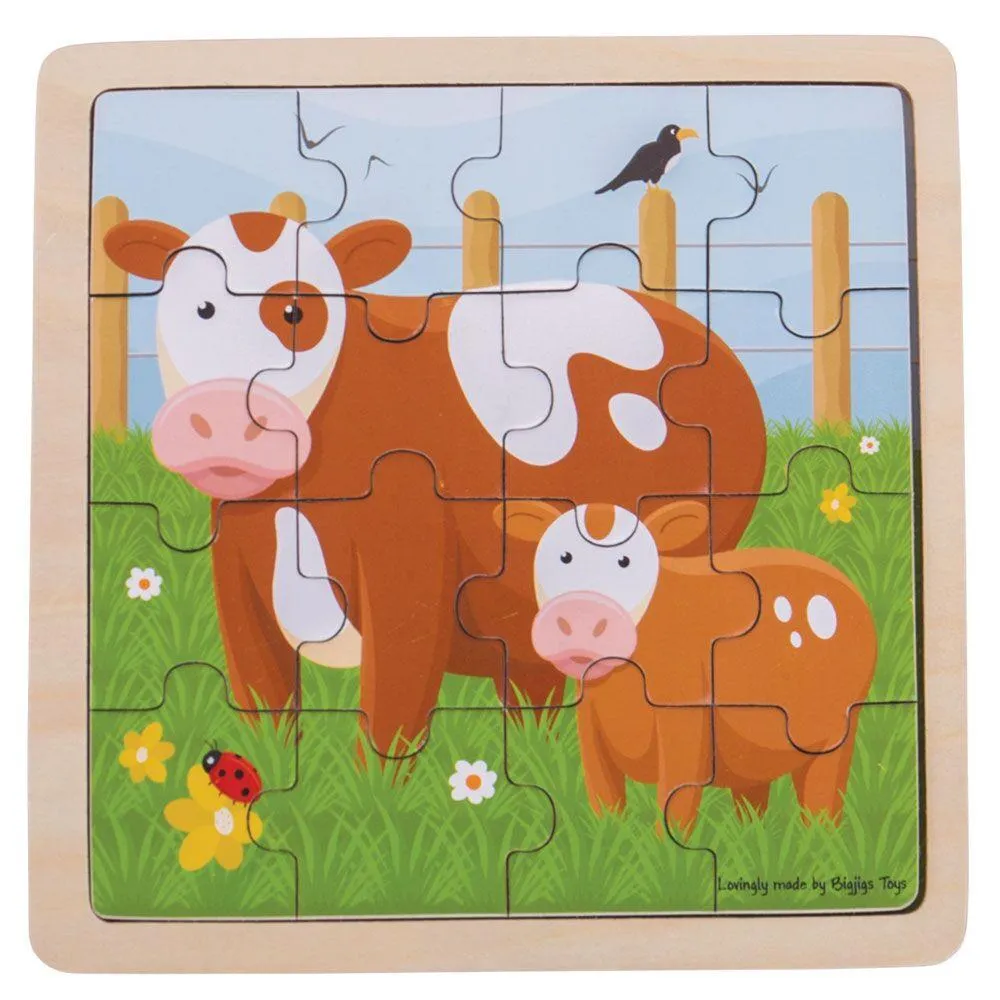 Animal Puzzles Pack of 4 (Pk 2)