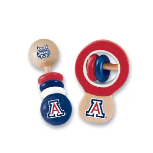 Arizona Wildcats - Baby Rattles 2-Pack