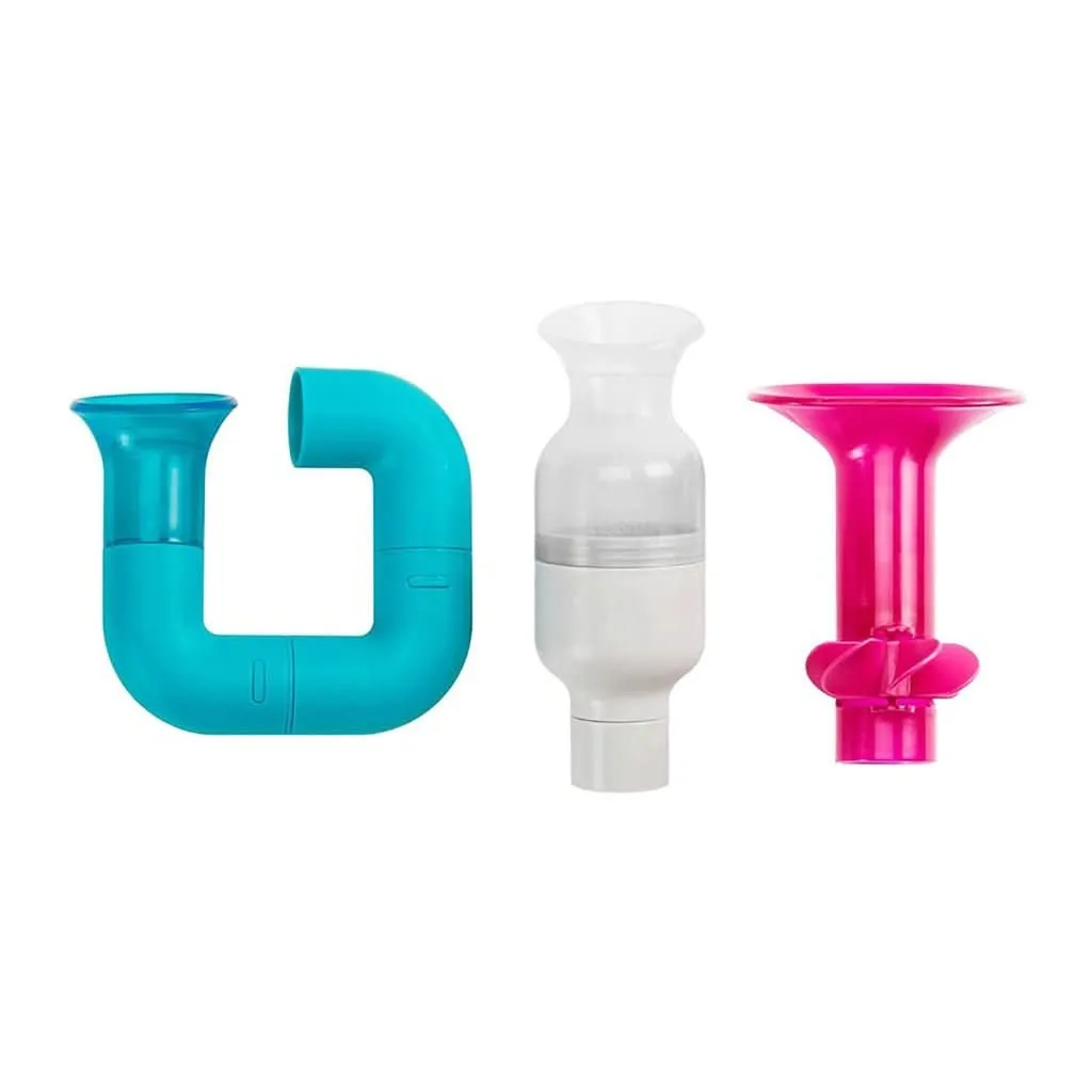 Boon Tubes Builder Bath Toys Set, Pack of 3