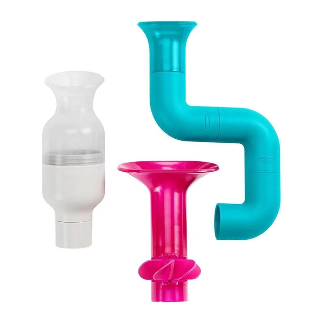 Boon Tubes Builder Bath Toys Set, Pack of 3