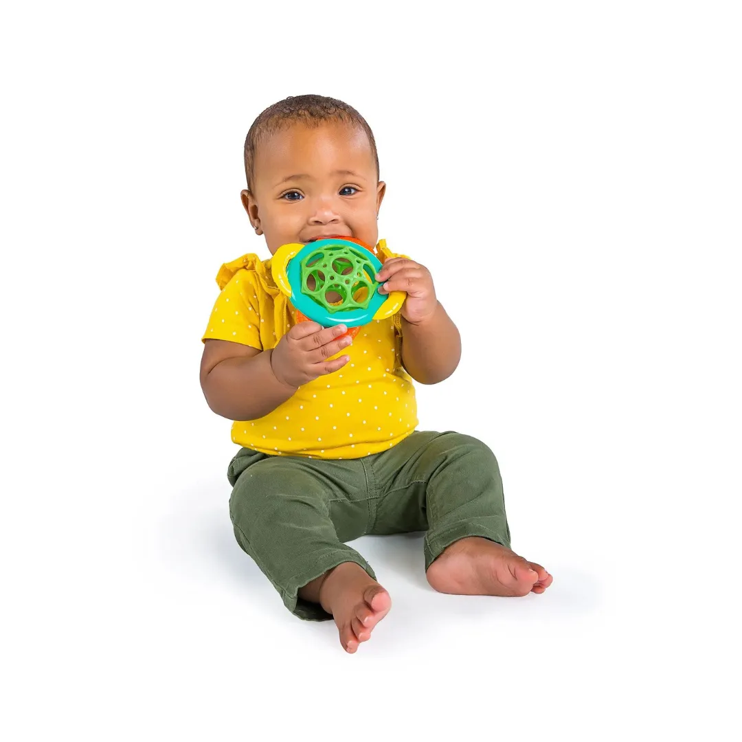 Bright Starts Oball Easy Grasp Jingle & Shake Rattle 3M 