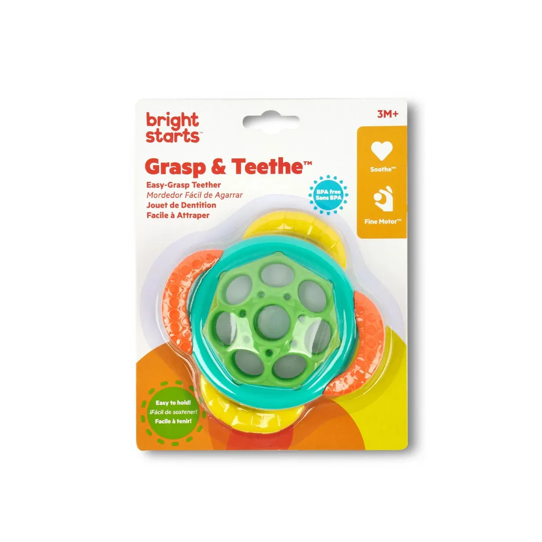 Bright Starts Oball Easy Grasp Jingle & Shake Rattle 3M 