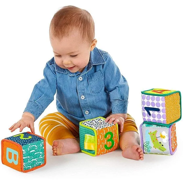 Bright Starts Soft Blocks Grab & Stack Set