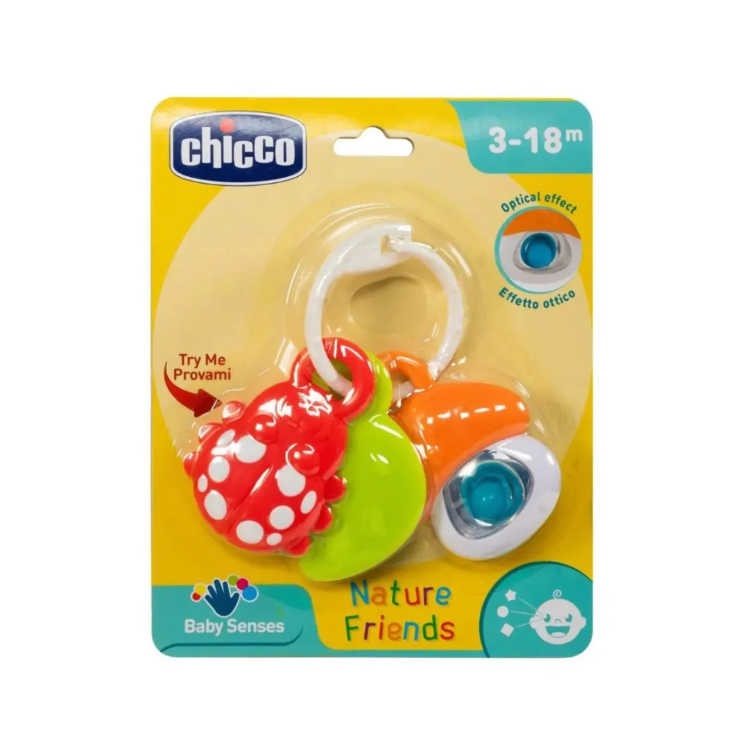 Chicco Baby Senses Rattle Nature Friends (3M )