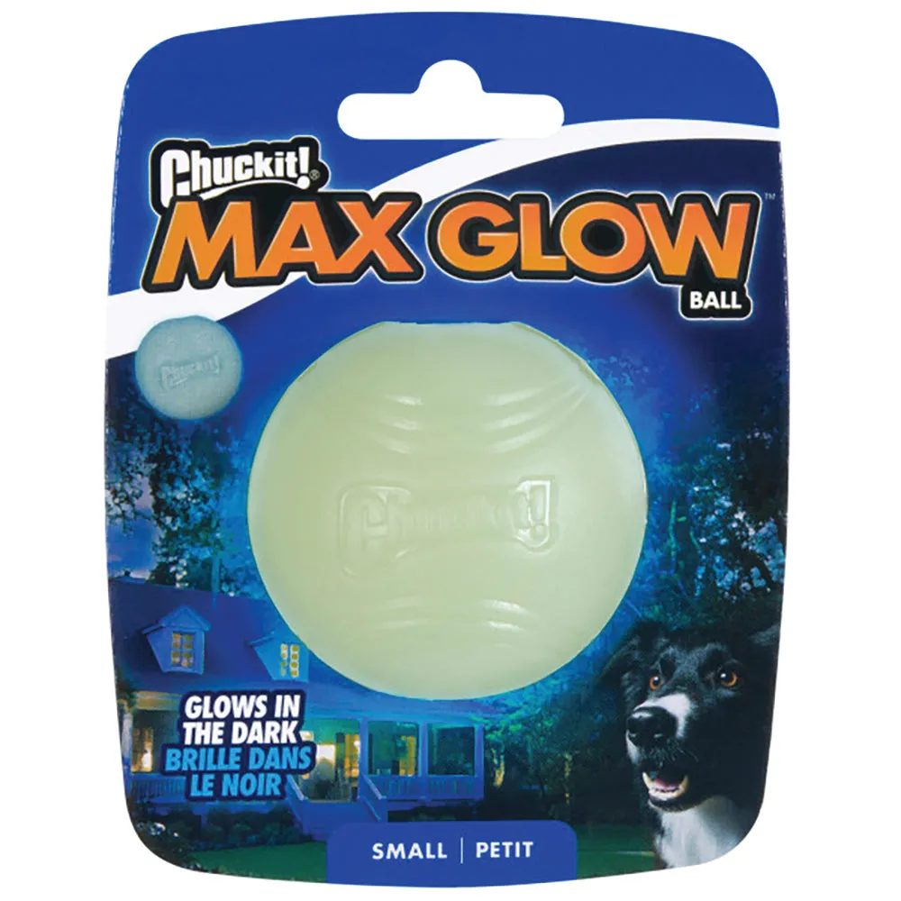 Chuckit! Max Glow Ball Dog Toy