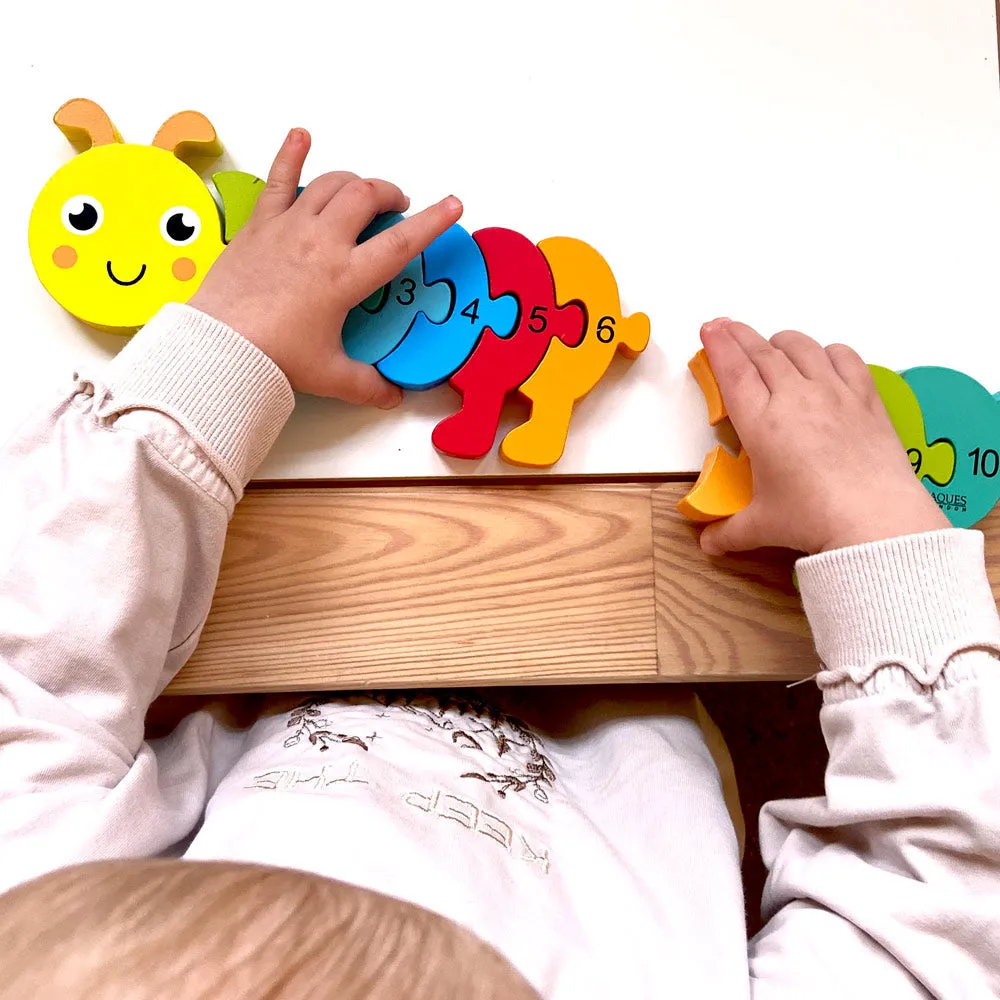 Counting Caterpillar - Number Puzzle