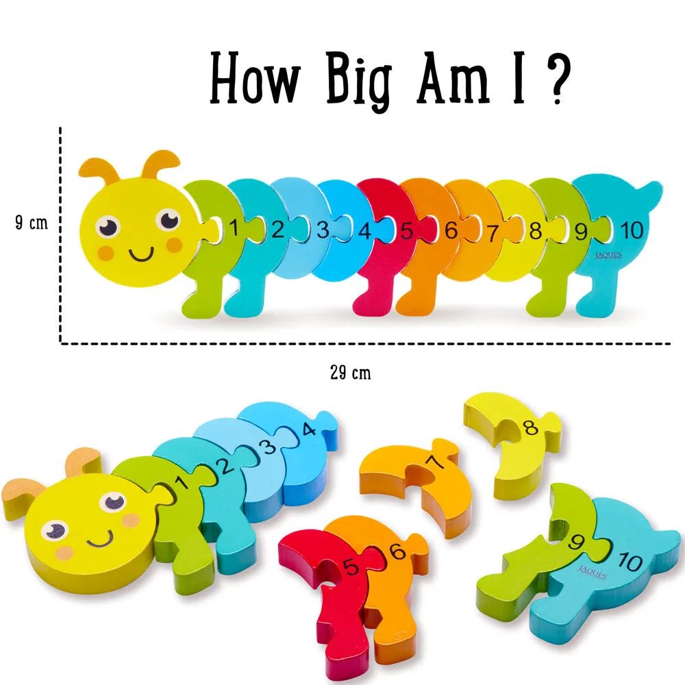 Counting Caterpillar - Number Puzzle