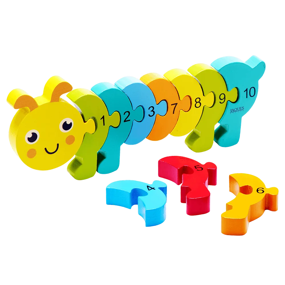 Counting Caterpillar - Number Puzzle