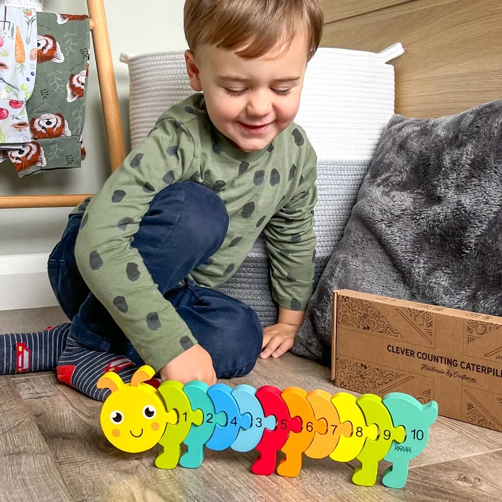 Counting Caterpillar - Number Puzzle