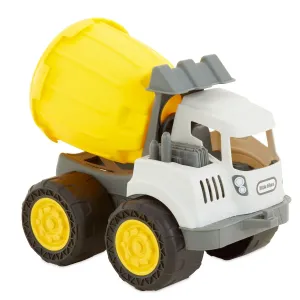 Dirt Diggers™ 2-in-1 Haulers Cement Mixer - Yellow