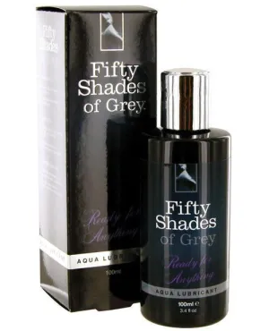 Fifty Shades Of Grey Ready For Anything Aqua Lubricant - 3.4 Oz