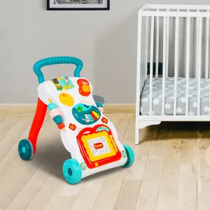 First Walk Musical Baby Walker Green