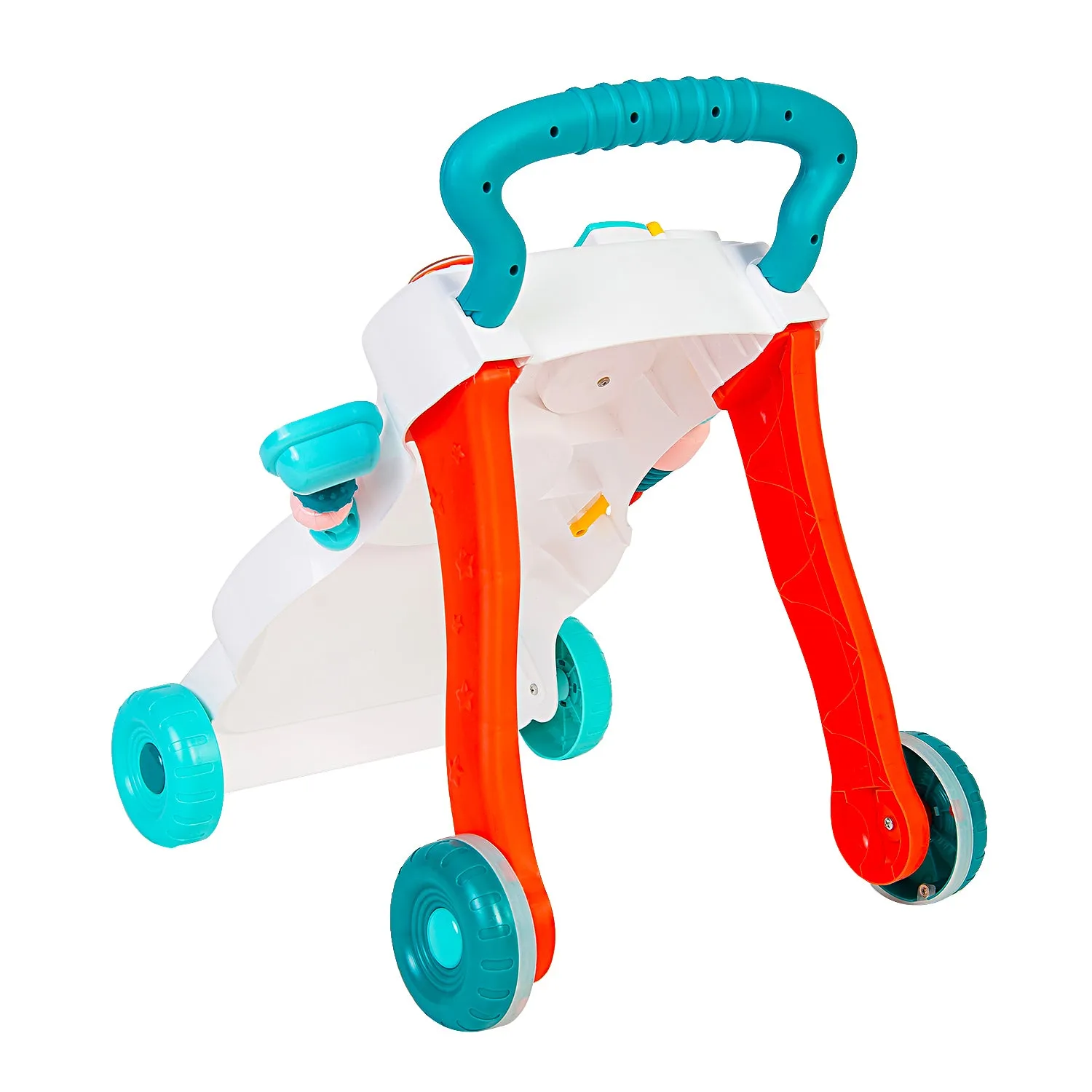 First Walk Musical Baby Walker Green