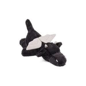 Flying Dragon Black Plush Doll