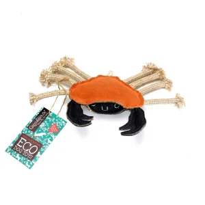 Green & Wilds | Eco Dog Toy - Carlos the Crab