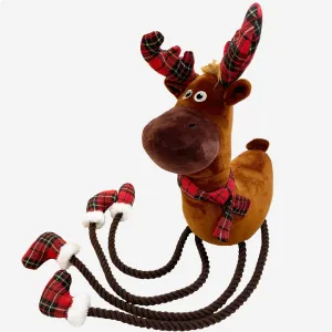 Happy Pet Leggy Reindeer Christmas Toy