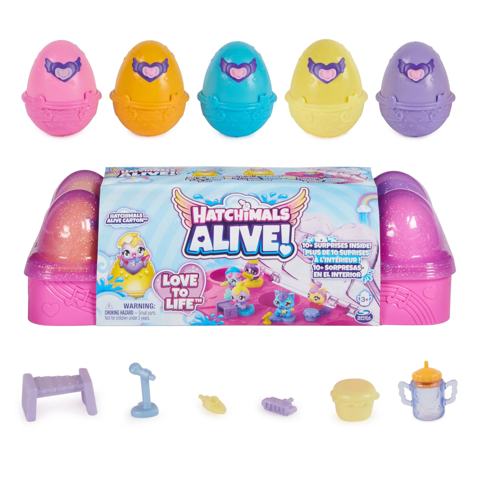 Hatchimals Alive! Egg Carton