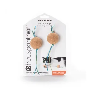 Hauspanther Cork Bombs Cat Toys