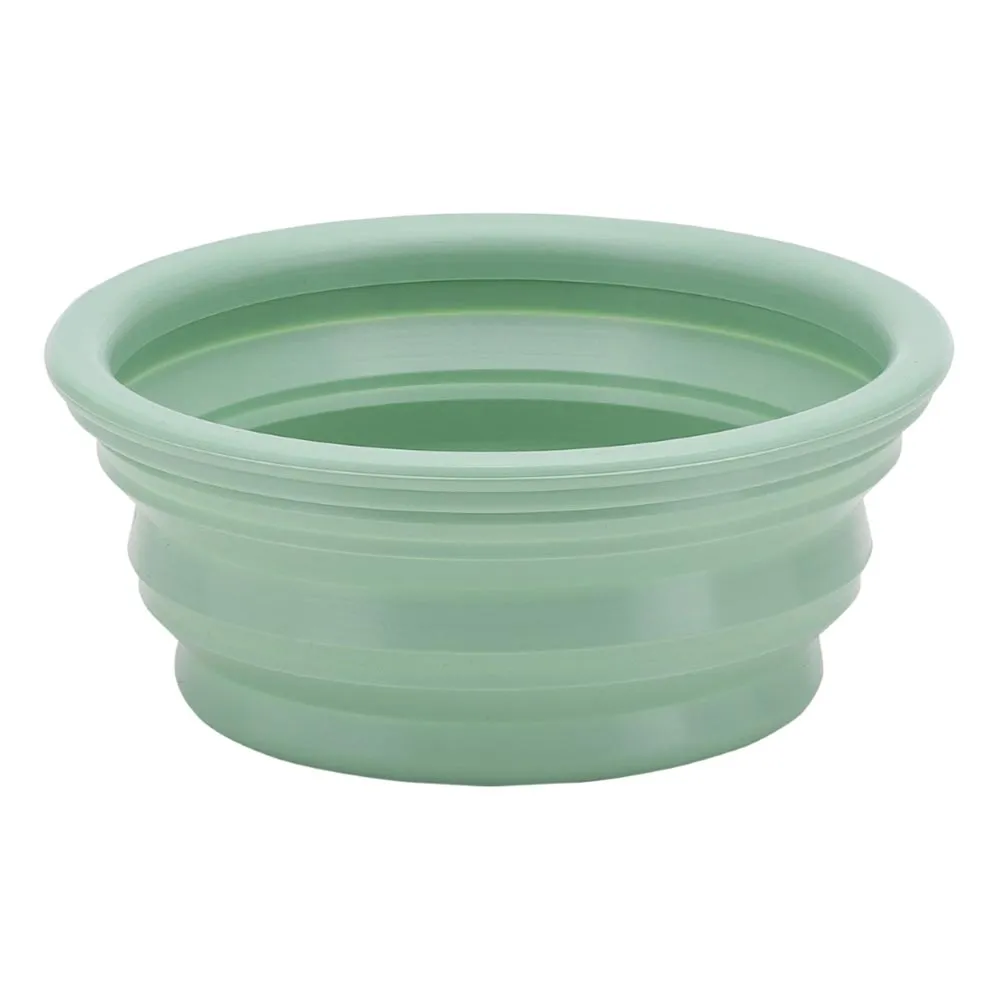 Hevea Dog Bowl On The Go - Pale Mint