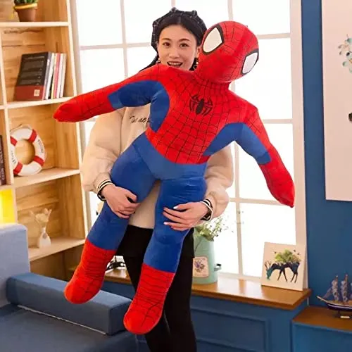 HUG 'n' FEEL SOFT TOYS Long Soft Lovable hugable Cute Giant Life Size Teddy Bear. (New Soft Toys, Spider 70cm)