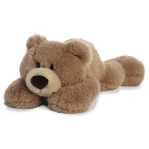 Hugga-wug Bear Taupe Lying 30cm