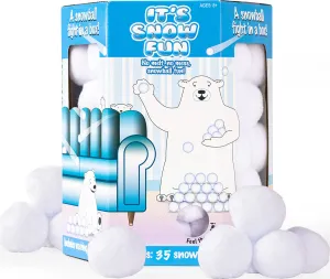 It's Snow Fun Indoor Snowballs 35-Pack