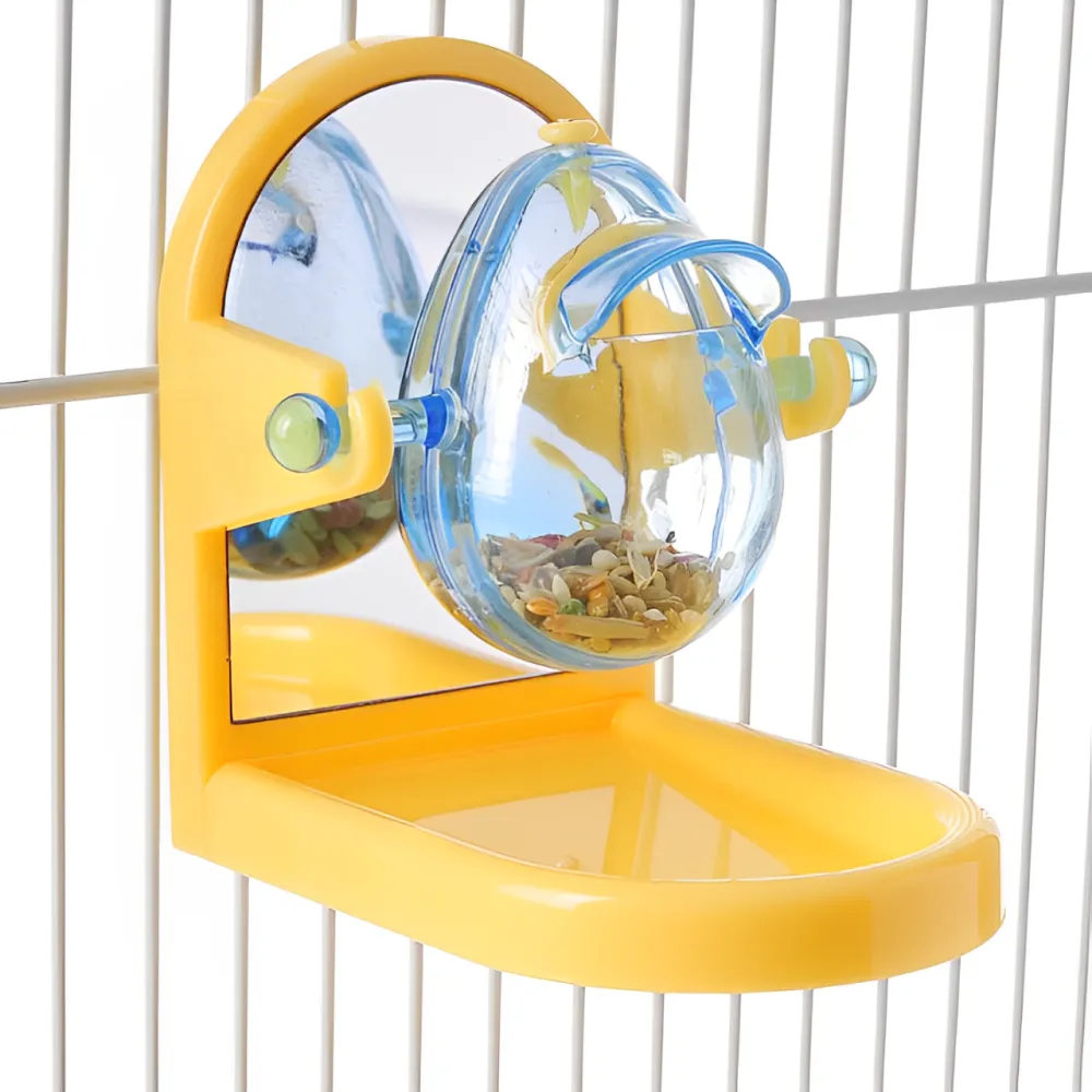 JW ActiviToys Tip & Treat Toy for Birds (Yellow)