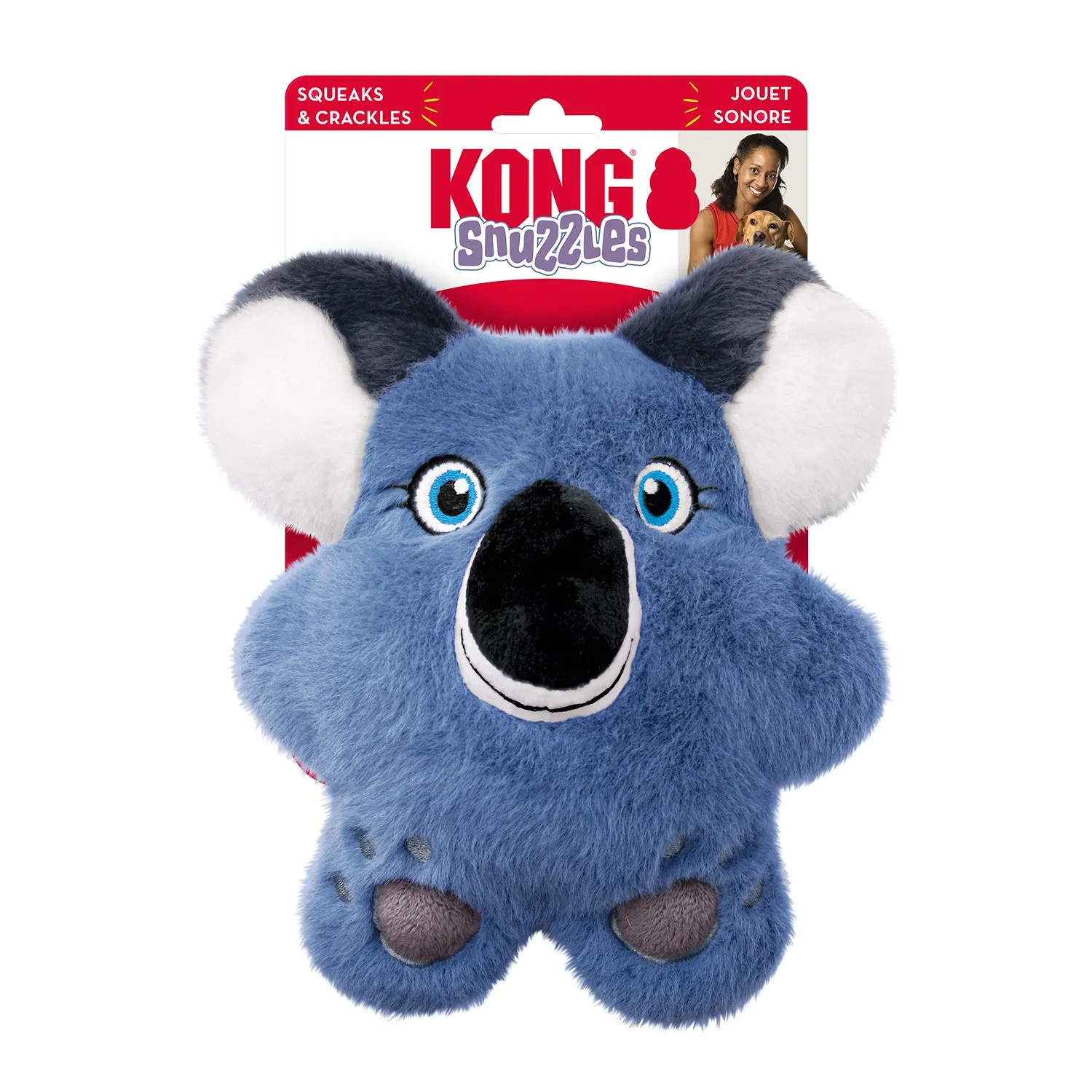 KONG Snuzzles Koala Dog Toy Medium