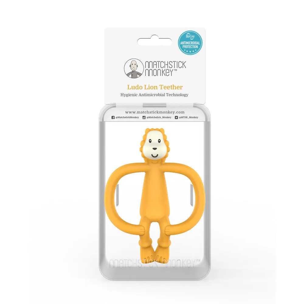 Matchstick Monkey Teething Toy - Lion