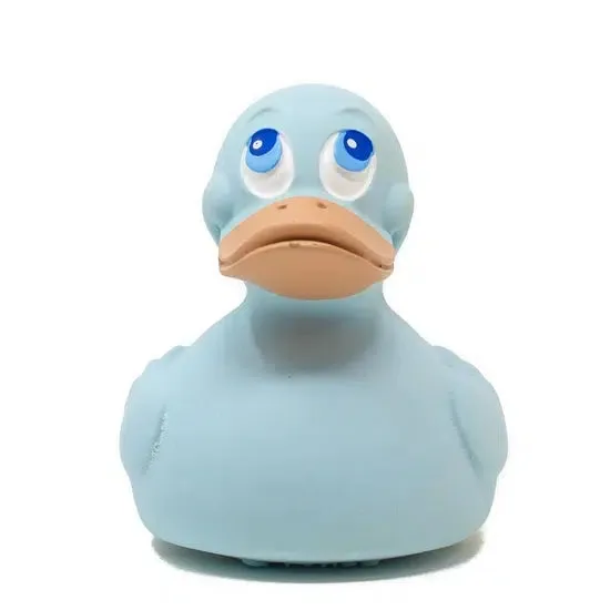 Natural Rubber Duck- Blue (Fully Sealed)