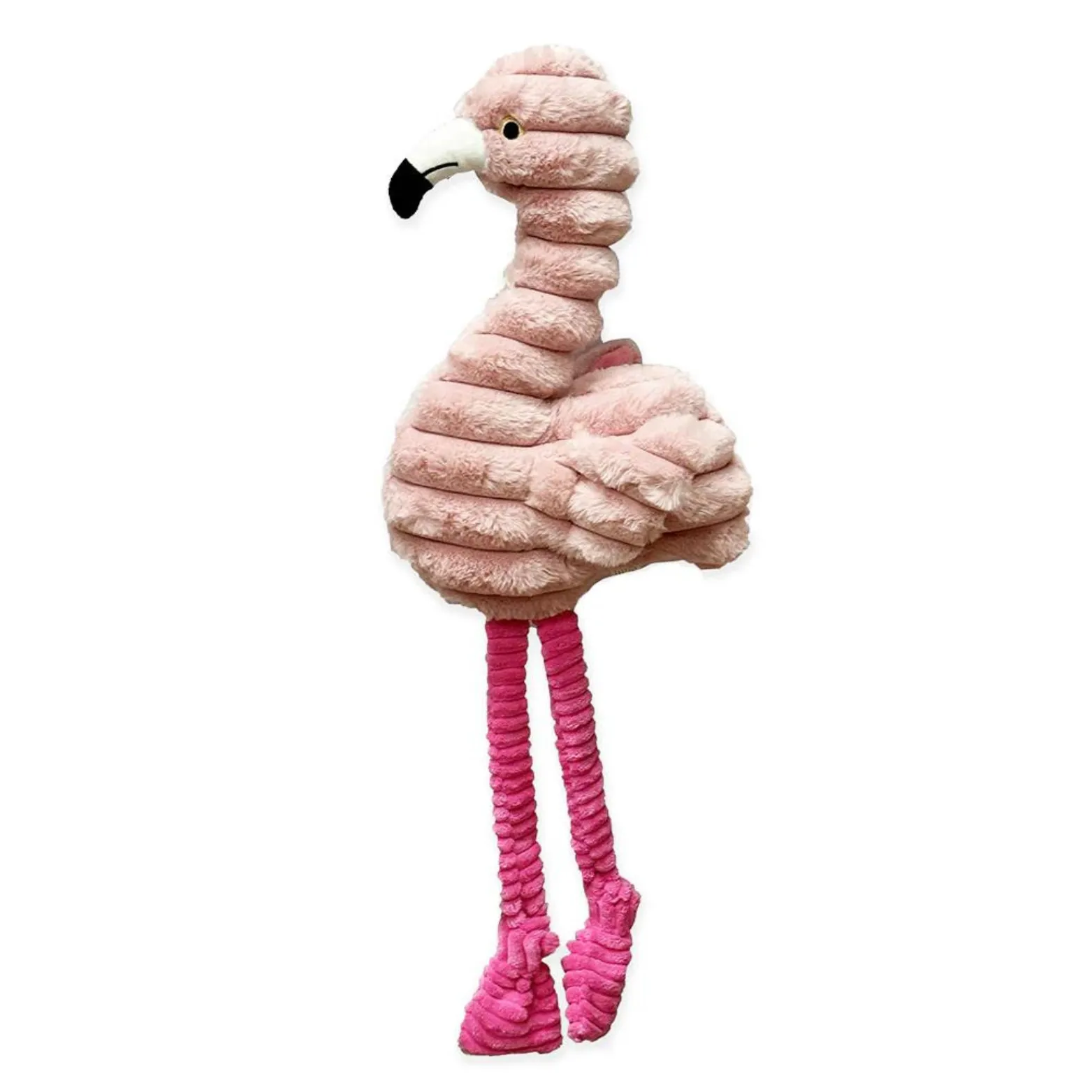 Petlou Zoo Friends Flamingo Dog Toy, 26"