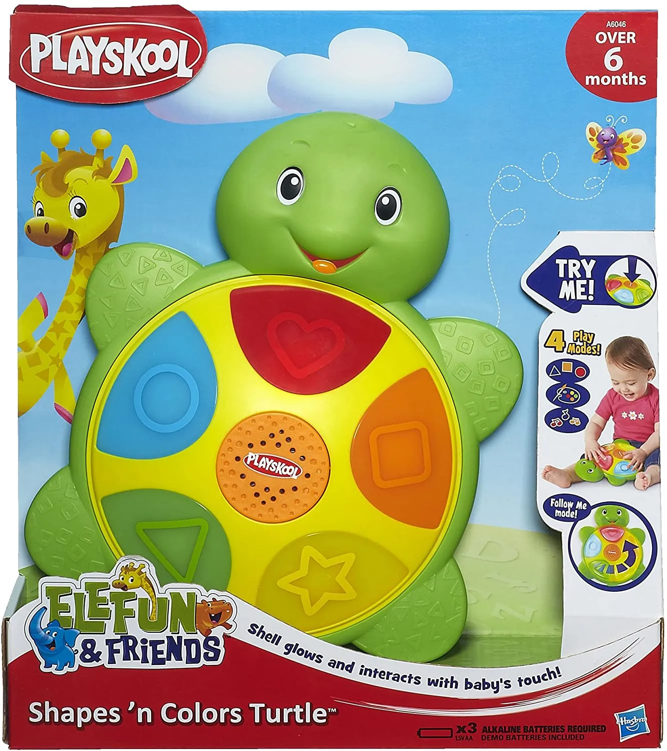 Playskool Elefun & Friends Turtle Toy