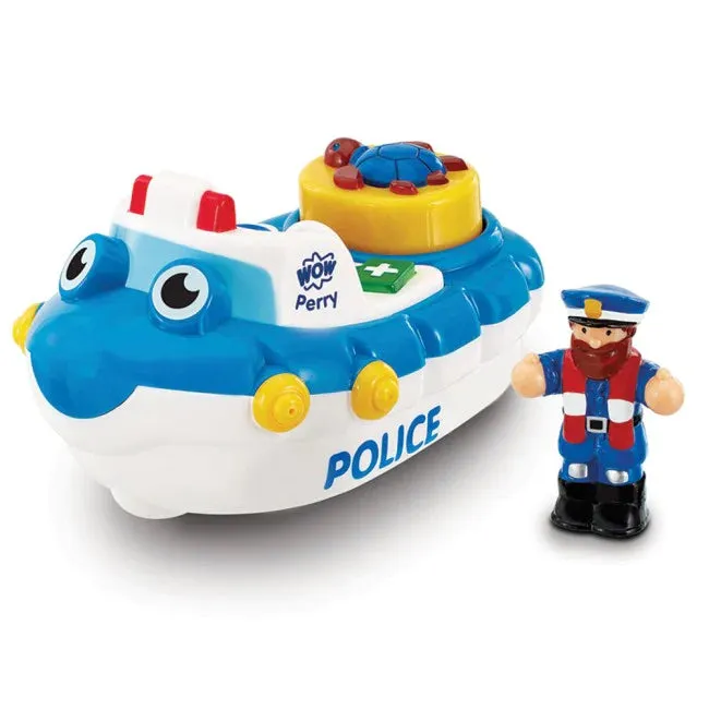 Police Boat Perry - Toy Boat / Bath Toy