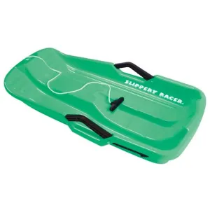 Slippery Racer Downhill Thunder Toboggan Sled - Green