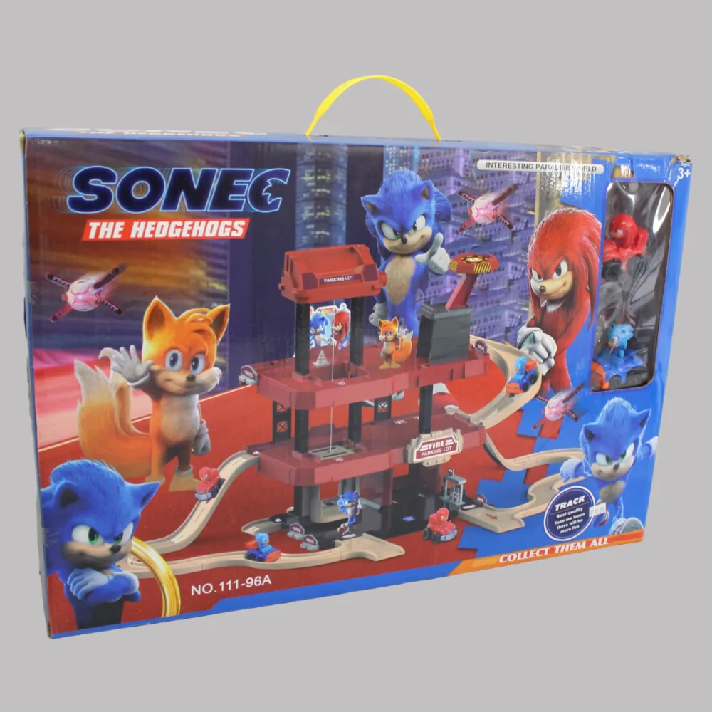 Sonec The Hedgehogs Car Track Toys