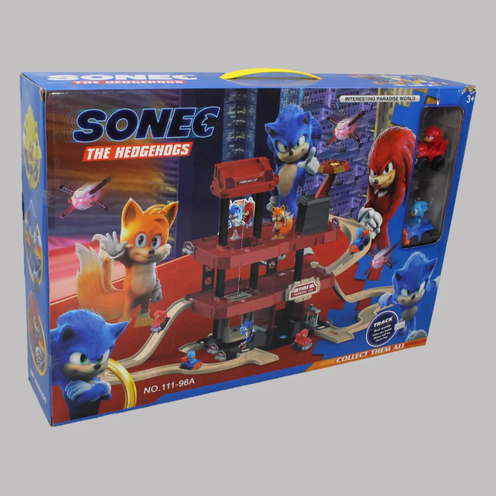 Sonec The Hedgehogs Car Track Toys