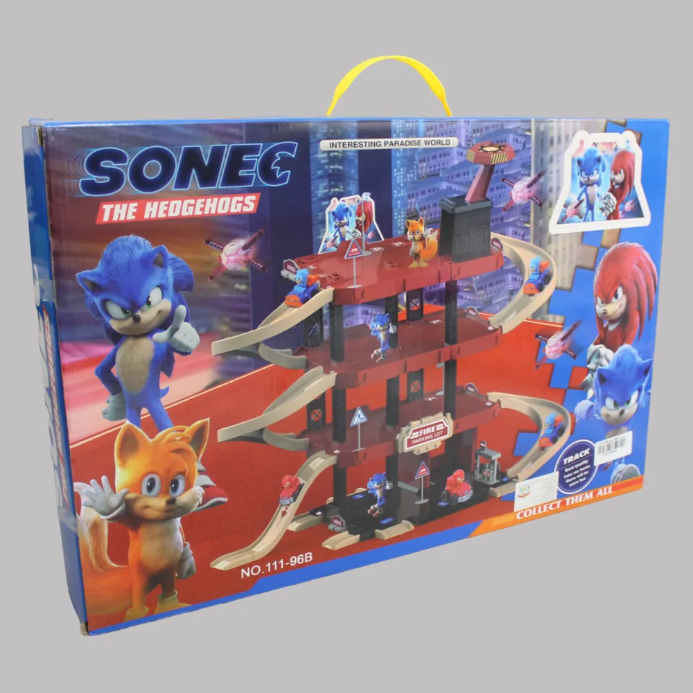 Sonec The Hedgehogs Car Track Toys