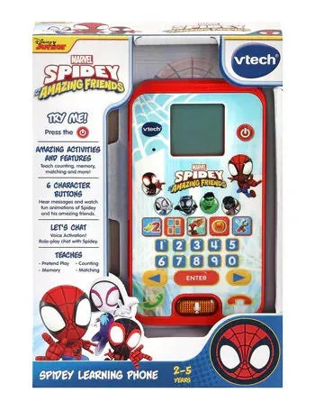 Spidey and His Amazing Friends Learning Phone