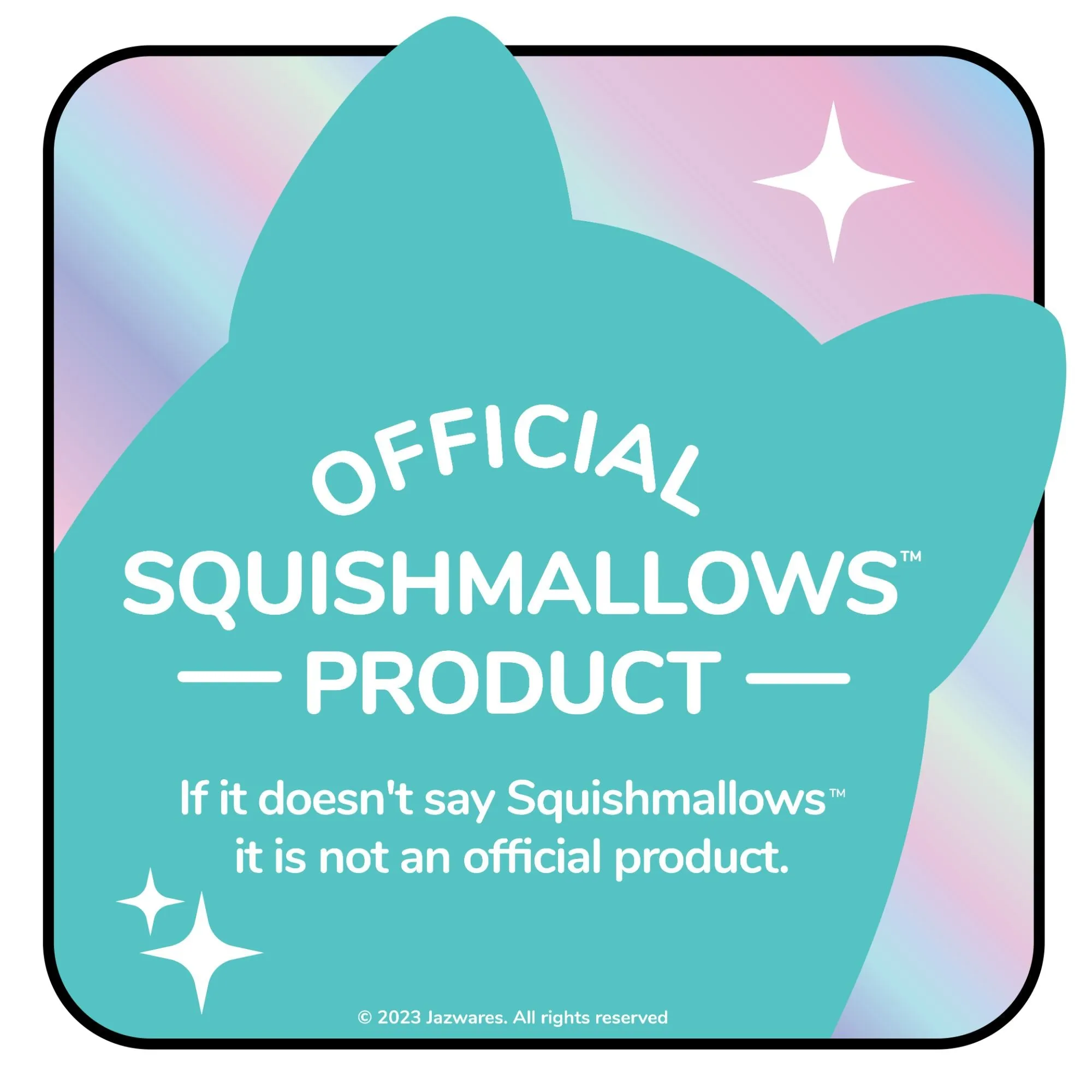 Squishmallows 12 Inch Plush S15  Bevin Pink And Blue Cotton Candy