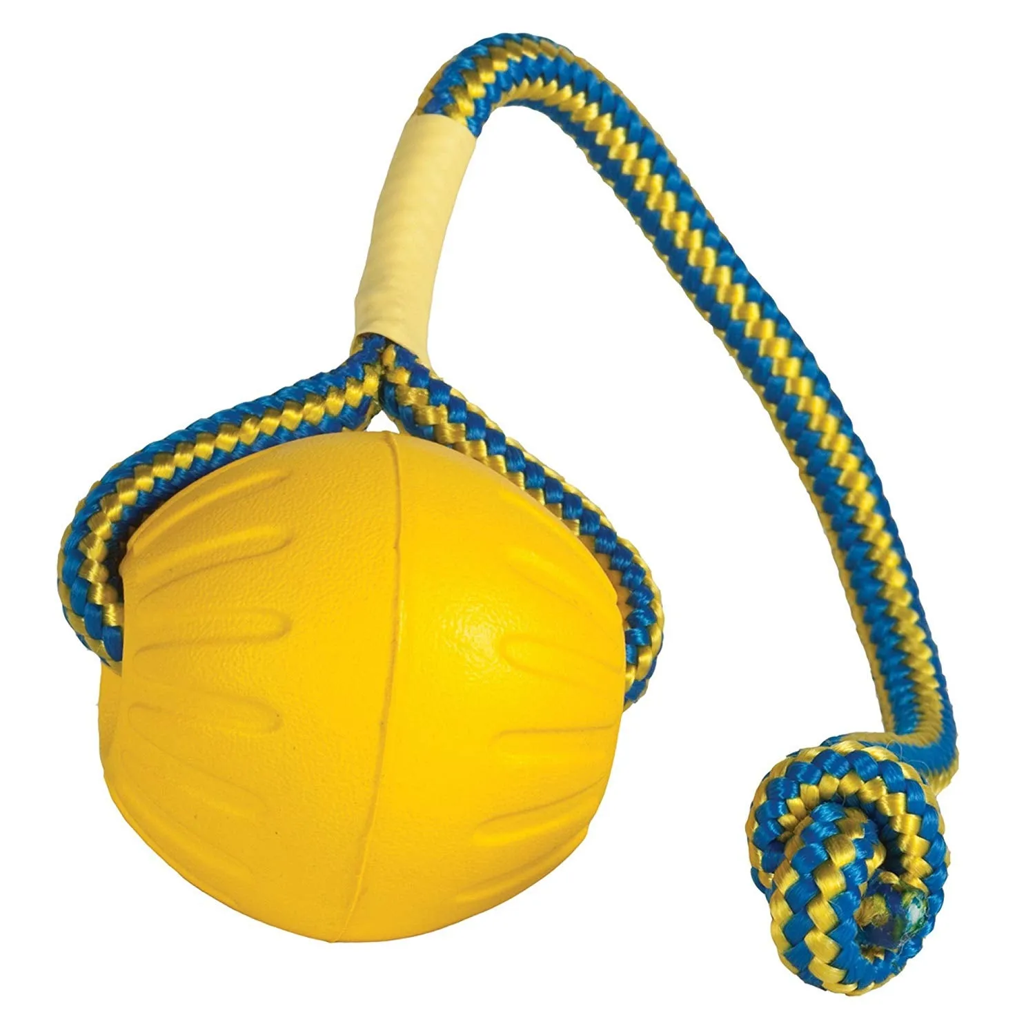 Starmark Swing 'n Fling DuraFoam Fetch Ball - medium